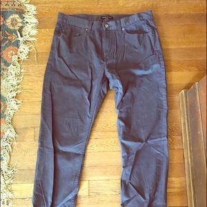 Men’s slim fit khaki (purple)